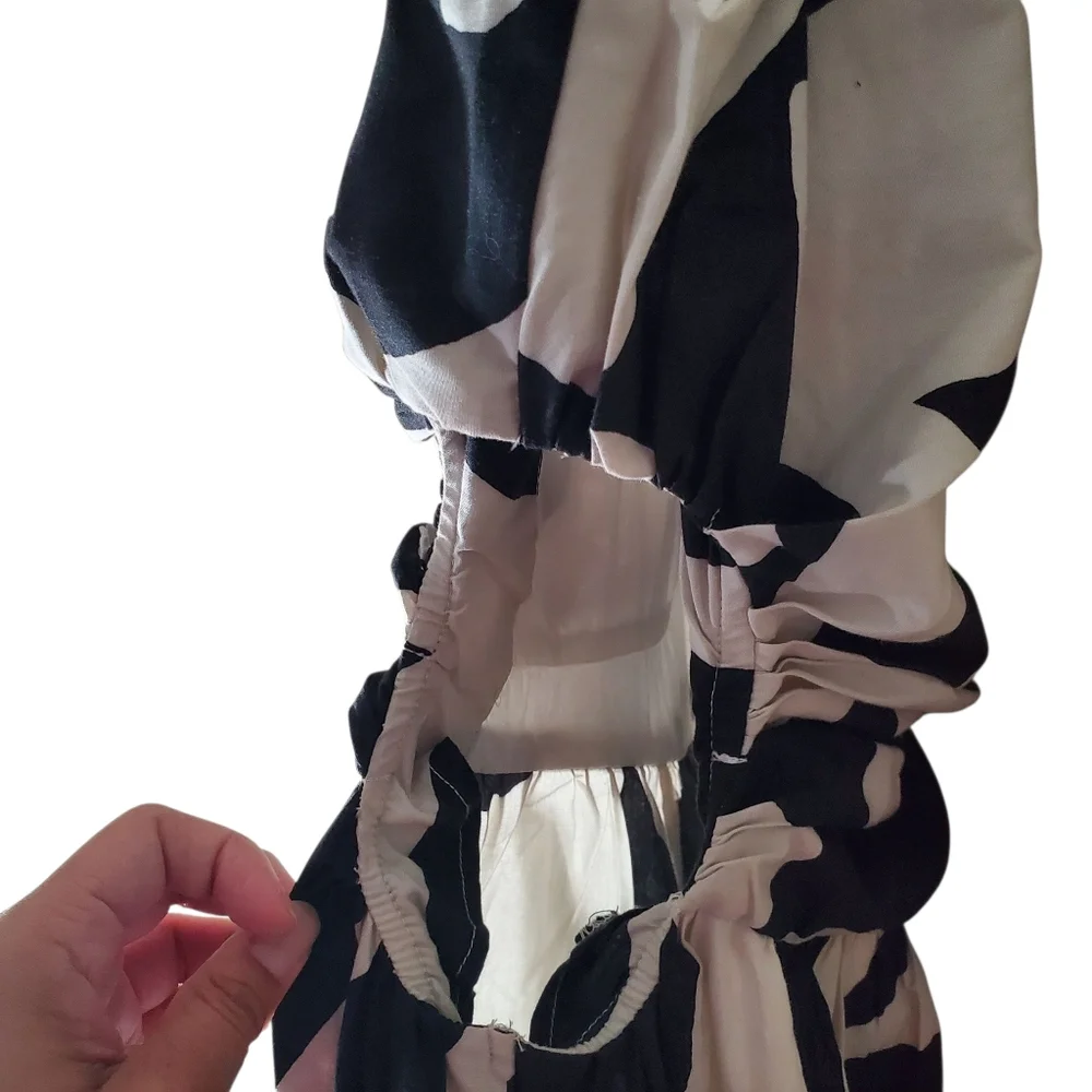 Abercrombie & Fitch One-Shoulder High Slit Maxi Dress Cutout Event Wedding Party